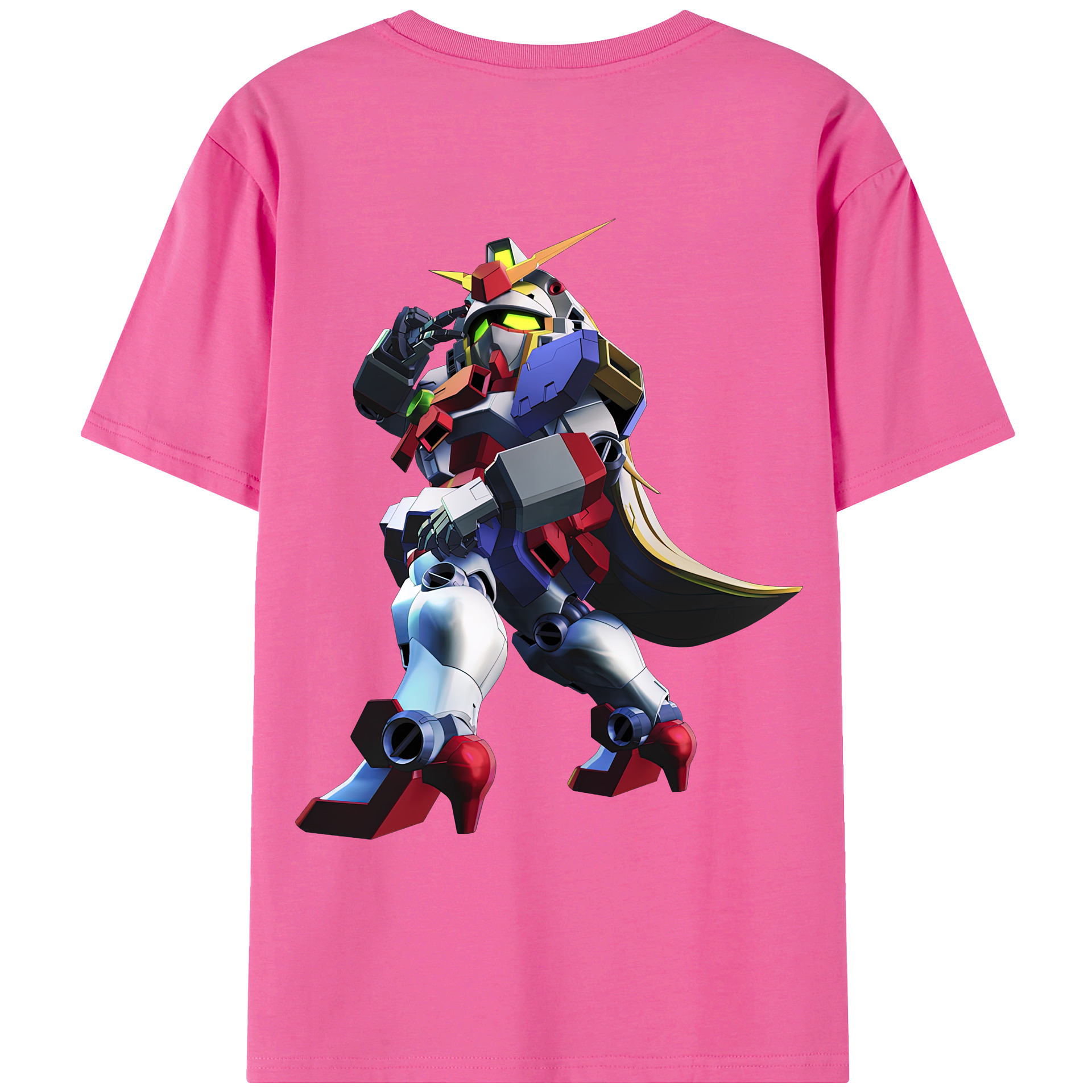 （画像用） 機動戦士ガンダム Mobile Suit Gundam レディース半袖Tシャツ(バックプリント)